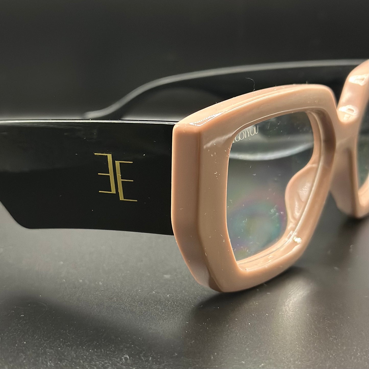 naomi rx. (taupe w/ black)