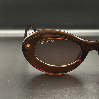 cleo. (transparent brown)