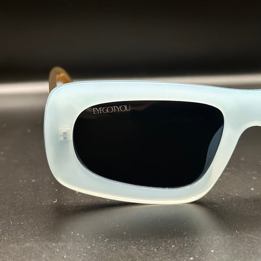 atlas. (baby blue w/ brown temple)